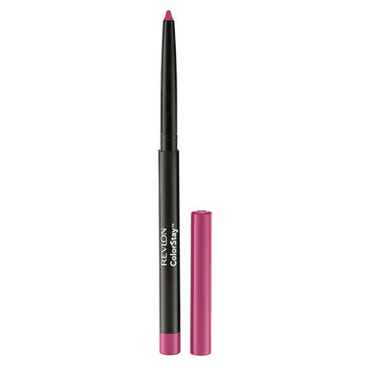 WHOLESALE Revlon Colorstay Lip Liner Makeup with Built-In Sharpener, Longwear Rich Colors, Smooth Application, 677 Fuchsia, 0.01 oz 360 UNITS