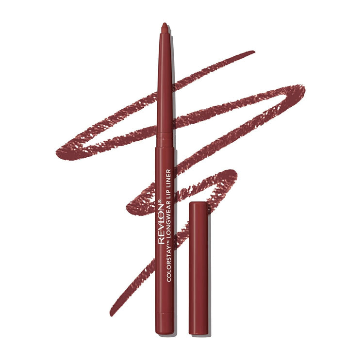 WHOLESALE Revlon Colorstay Lip Liner Makeup with Built-In Sharpener, Longwear Rich Colors, Smooth Application, 640 Raisin, 0.01 oz 594 UNITS