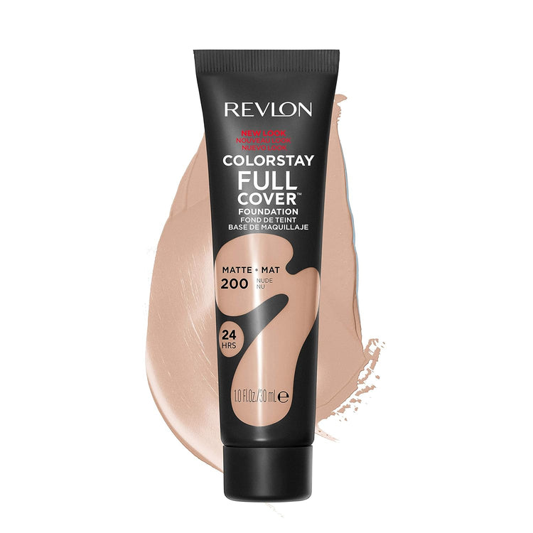 WHOLESALE Revlon Liquid Foundation, ColorStay Face Makeup for Normal and Dry Skin, Longwear Full Coverage with Matte Finish, Oil Free, Nude, 1.0 Fl Oz 48 UNITS