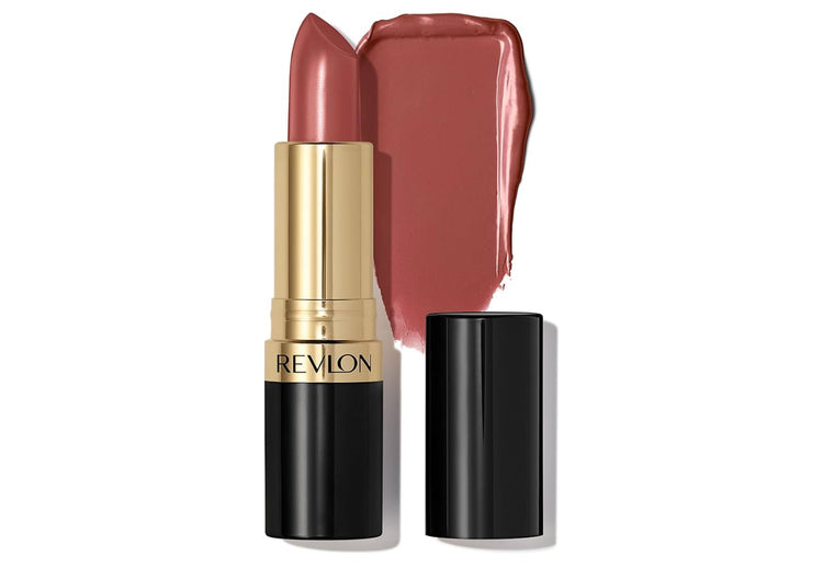 WHOLESALE Revlon Super Lustrous Lipstick, Creamy Formula For Soft, Fuller-Looking Lips, Moisturized Feel, 130 Rose Velvet, 0.15 oz 57 units