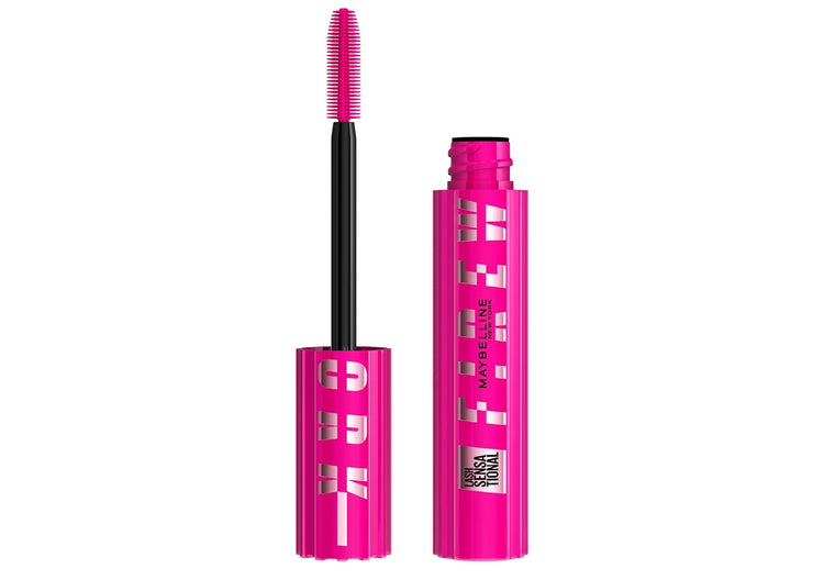 WHOLESALE Maybelline Lash Sensational Firework Washable Mascara, Lengthening & Volumizing Mascara for up to 24HR wear, Brownish Black, 72 units