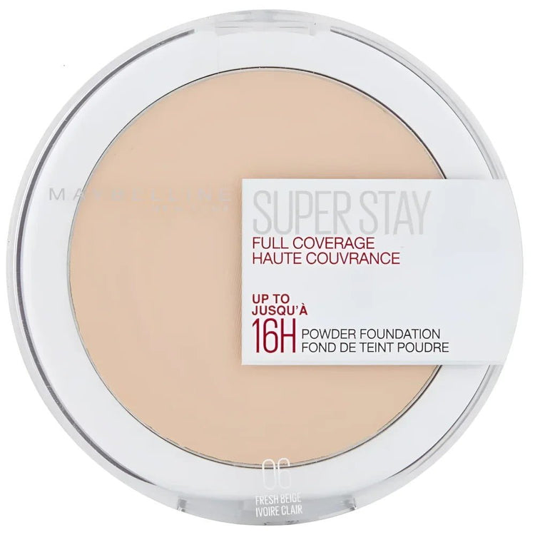Maybelline SuperStay 24H Waterproof Powder Foundation, 06 Fresh Beige