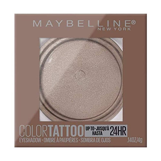 Maybelline Color Tattoo Up To 24HR Longwear Cream Eyeshadow Makeup, High Roller, 0.14 oz