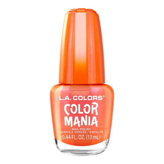 L.A. COLORS Color Mania Nail Polish, Super Bloom, 0.44 fl oz