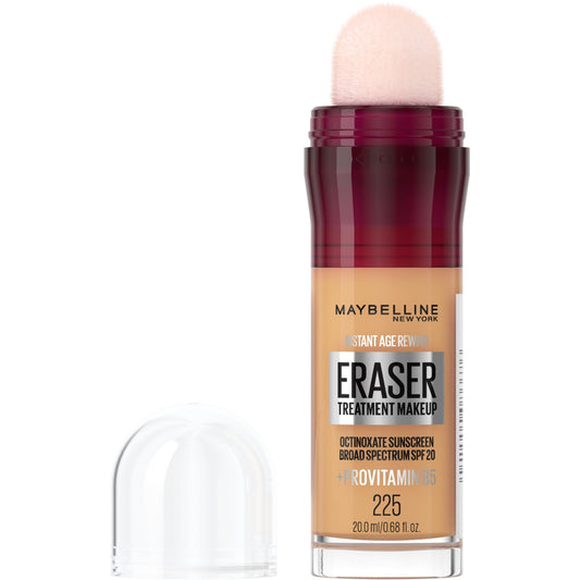Maybelline Instant Age Rewind Eraser Treatment Foundation Makeup, SPF 20, 225, 0.68 fl oz