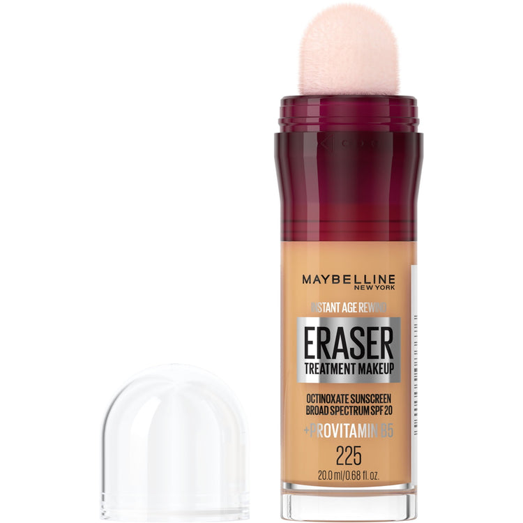 Maybelline Instant Age Rewind Eraser Treatment Foundation Makeup, SPF 20, 225, 0.68 fl oz