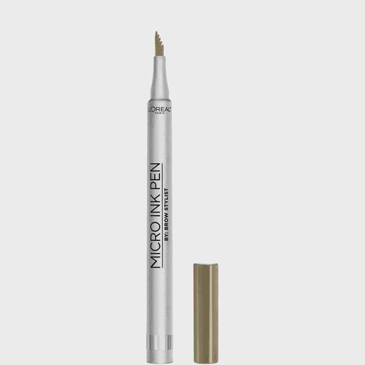 L'Oreal Paris Brow Stylist Up to 48HR Wear Micro Ink Pen, Blonde