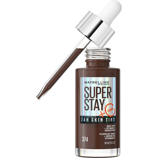 Maybelline Super Stay Super Stay Up to 24HR Skin Tint with Vitamin C, 374, 1 fl oz