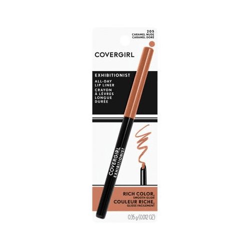 COVERGIRL Exhibitionist Lip Liner Uncarded, Caramel Nude 205