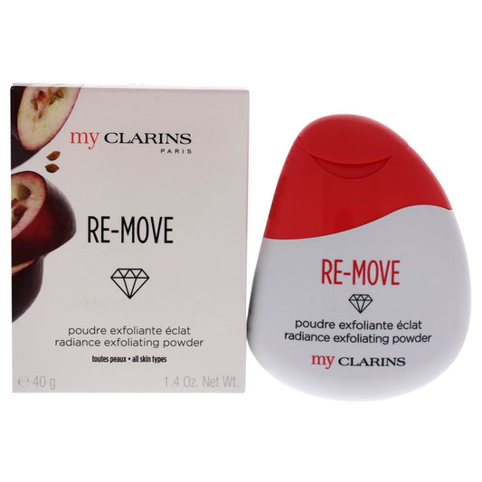 Clarins Re-Move Radiance Scrubbing Powder, 1.4 oz Powder