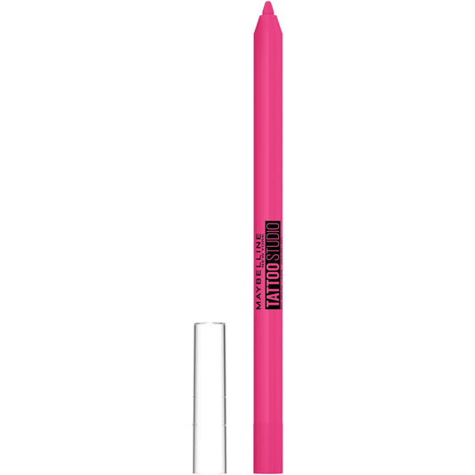 Maybelline Tattoo Studio Sharpenable Gel Pencil Waterproof Longwear Eyeliner, Ultra Pink