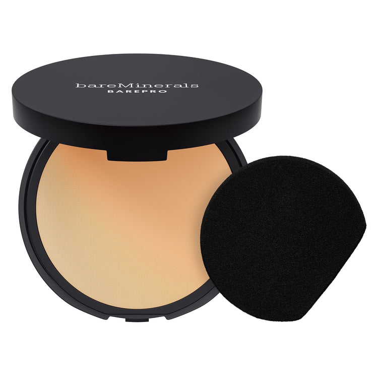 bareMinerals BAREPRO 24HR Skin Perfecting Talc-Free Matte Powder Foundation, Light 20 Warm