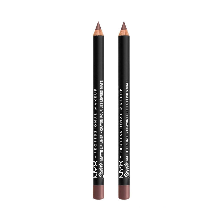 NYX Cosmetics Lipliner Pencil, Prune - 0.04 oz, Pack of 2