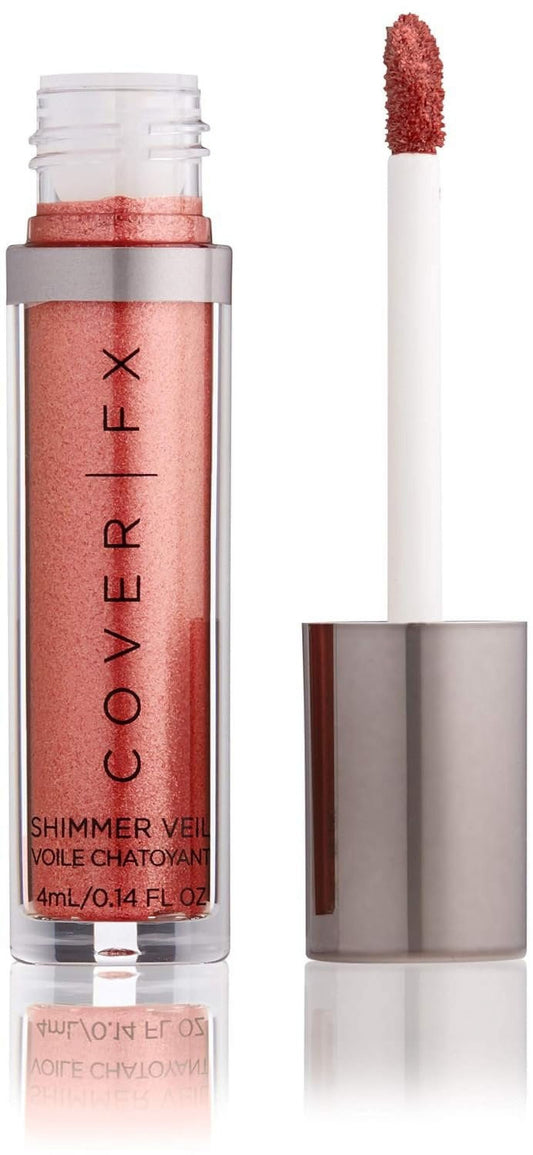 COVER FX Shimmer Veil - Ember - Weightless Cream Shimmer - Crease-Proof - Transfer-Proof Formula - Multidimensional Shine - Eyes, Cheeks and Lips