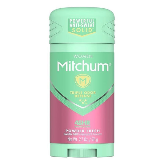 Mitchum Women Invisible Solid Triple Odor Defense Shower Fresh 2.7oz