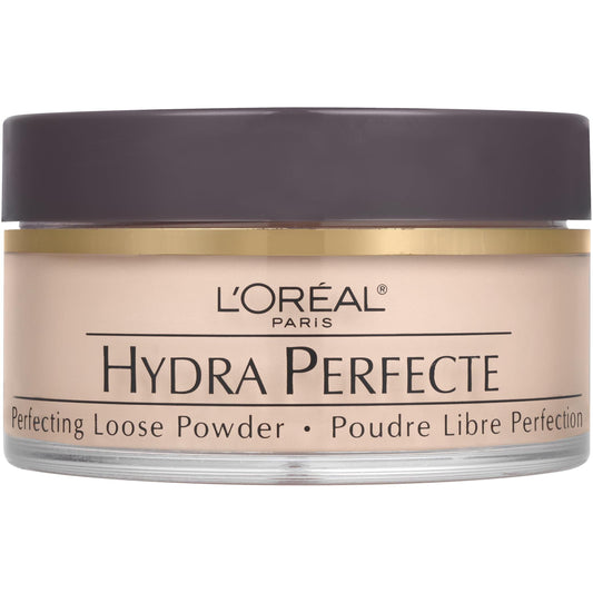 L'Oreal Paris Hydra Perfecte Powder Foundation Makeup, 916 Translucent, 0.5 fl oz