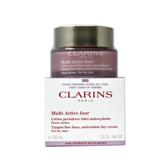 Clarins Multi-Active Jour Day Cream for Dry Skin – 50 ml / 1.6 oz