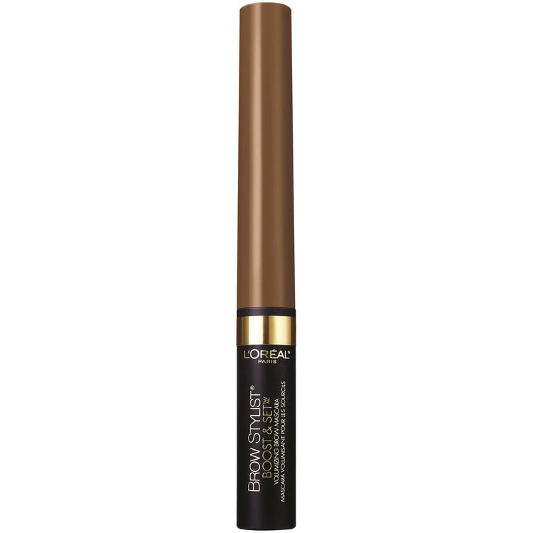 L'Oreal Paris Brow Stylist Boost And Set Gel Mousse Mascara, Light Brunette