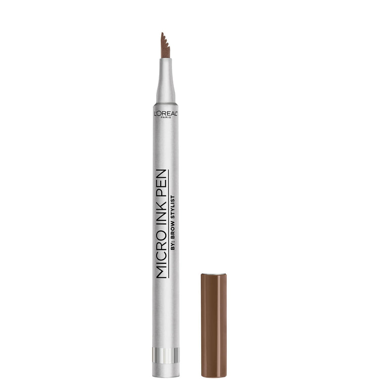 L'Oreal Paris Brow Stylist Up to 48HR Wear Micro Ink Pen, Light Brunette