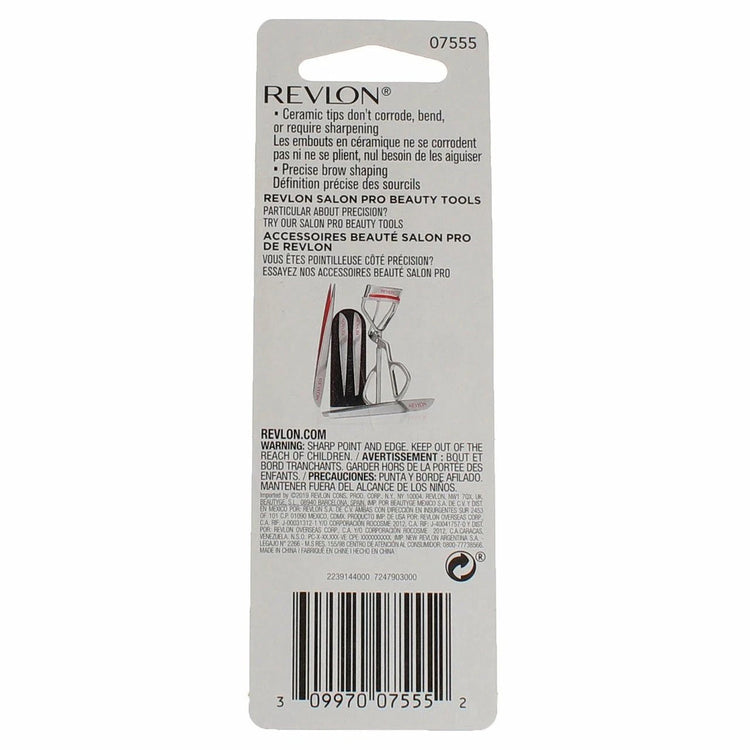Revlon Ceramic Tip Precise Brow Shaping Slant Tweezer