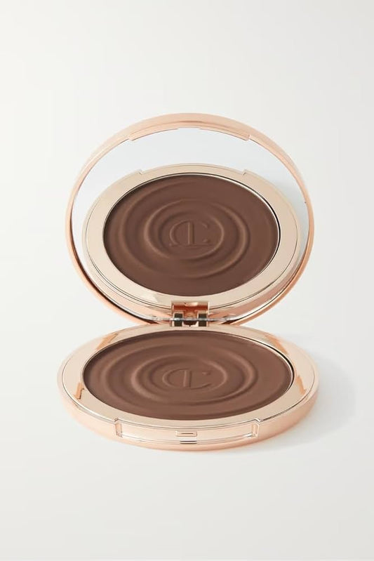 Charlotte Tilbury Beautiful Skin Sun-Kissed Glow Cream Bronzer 3 Tan 0.74 Ounces