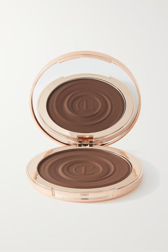 Charlotte Tilbury Beautiful Skin Sun-Kissed Glow Cream Bronzer 3 Tan 0.74 Ounces