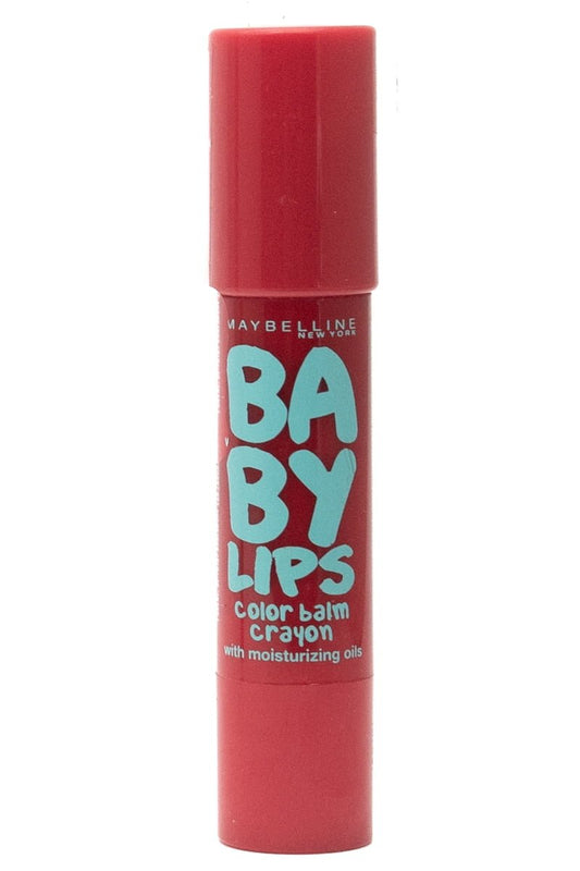 Maybelline BABY LIPS Color Balm Crayon with Moisturizing Oil, 05 Candy Red  .5oz