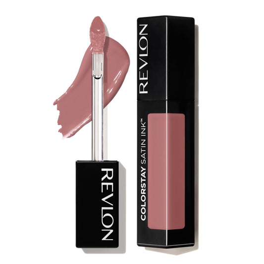 Revlon ColorStay Satin Ink Long Lasting Lipstick with Vitamin E, Partner In Crime, 0.17 fl oz