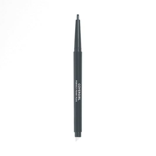 COVERGIRL Perfect Point Plus Eyeliner, 205 Charcoal, 0.008 oz, Long-Lasting, Versatile Black Eyeliner, Soft Smudging Tip, No Sharpening Needed