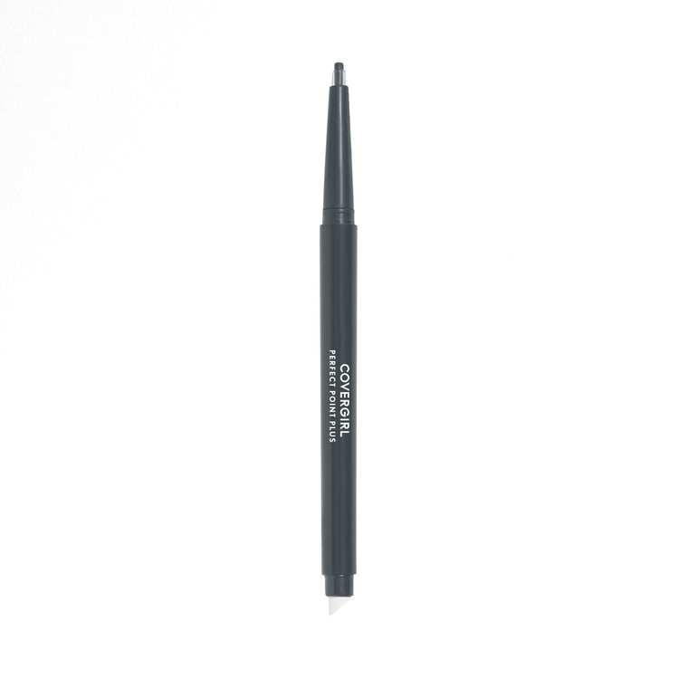 COVERGIRL Perfect Point Plus Eyeliner, 205 Charcoal, 0.008 oz, Long-Lasting, Versatile Black Eyeliner, Soft Smudging Tip, No Sharpening Needed