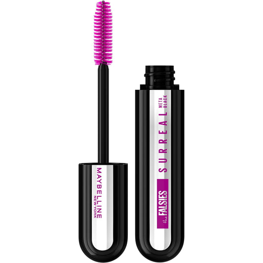 Maybelline The Falsies Surreal Extensions Washable Mascara, Meta Black