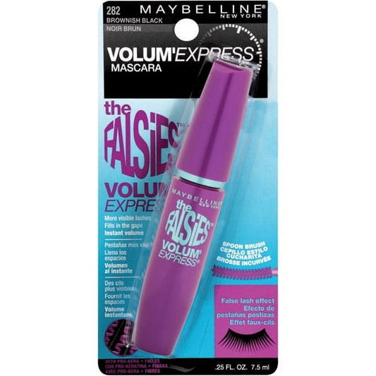 Maybelline Volum Express The Falsies Washable Mascara, Brownish Black 0.25 fl oz