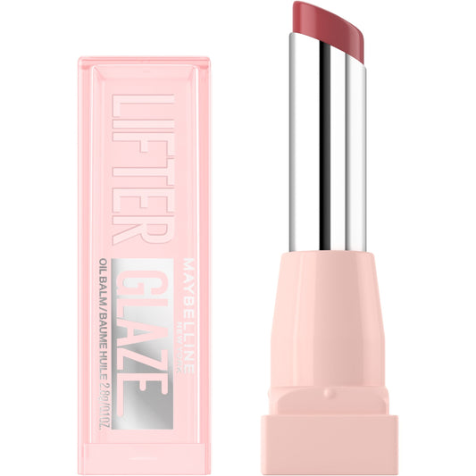 Maybelline Lifter Glaze Oil Balm with Hydrating Oil Blend, Berry Haze, Stocking Stuffers 0.1 oz