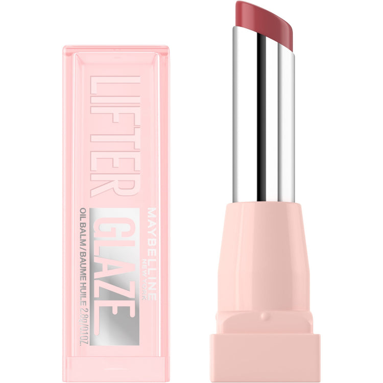 Maybelline Lifter Glaze Oil Balm with Hydrating Oil Blend, Berry Haze, Stocking Stuffers 0.1 oz