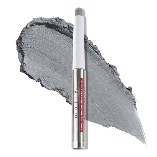 Mally Beauty Evercolor Shadow Stick Extra Velvet, Smudge-proof, Transfer-proof, Crease-proof Eyeshadow, Slate Matte