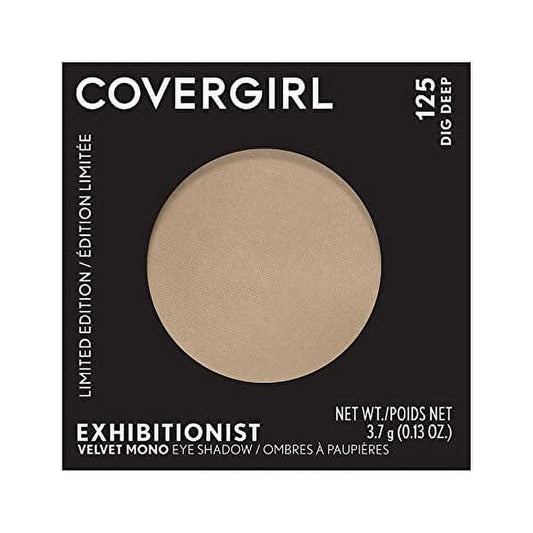 CoverGirl Exhibitionist Velvet Mono Eye Shadow 125 Dig Deep