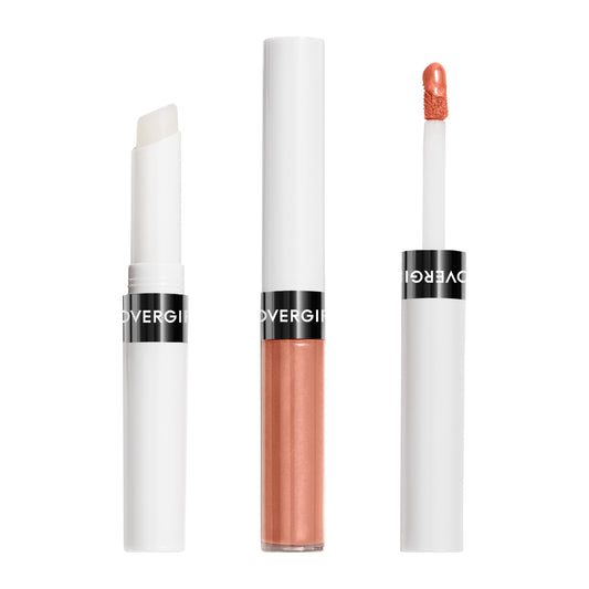 COVERGIRL Outlast All-Day Lip Color Liquid Lipstick and Moisturizing Topcoat, Longwear, Porcelain