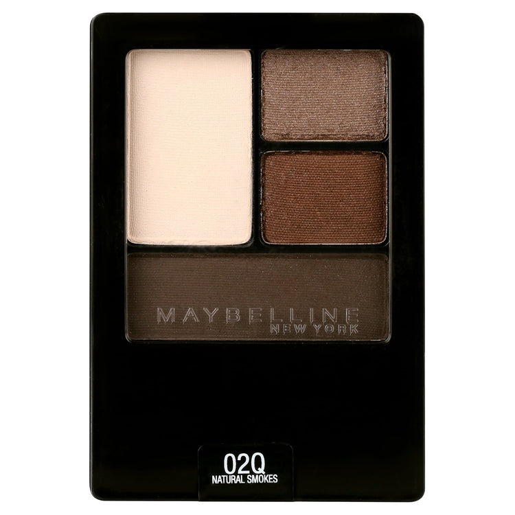 Maybelline Expert Wear Eyeshadow Quads, Natural Smokes