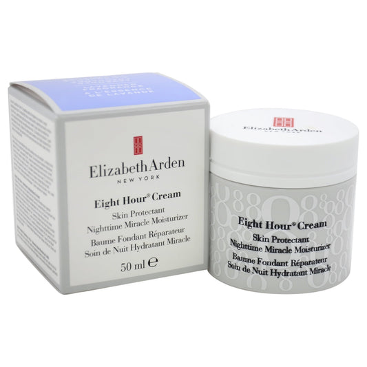 Eight Hour Cream Skin Proctectant Nighttime Miracle Moisturizer by Elizabeth Arden for Women - 1.7 o