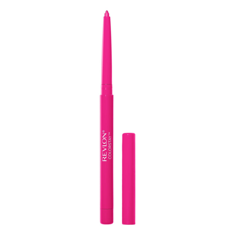 Revlon ColorStay Lip Liner Pencil with Built-in Sharpener, Longwearing & Defined Rich Lip Colors, 677 Fuchsia, 0.01 oz
