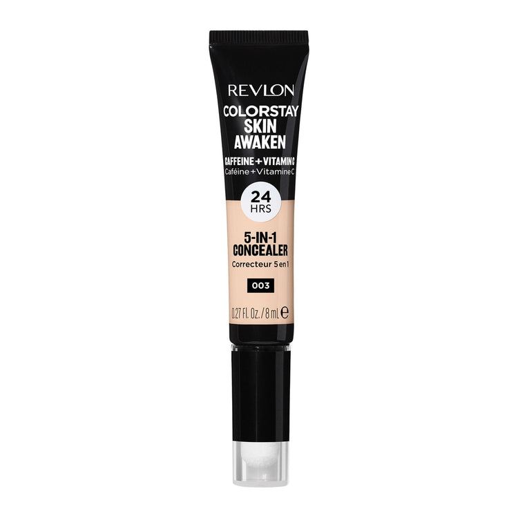 Revlon ColorStay Skin Awaken Cream Concealer Makeup, Longwear, 003 Cool Ivory, 0.27 fl oz