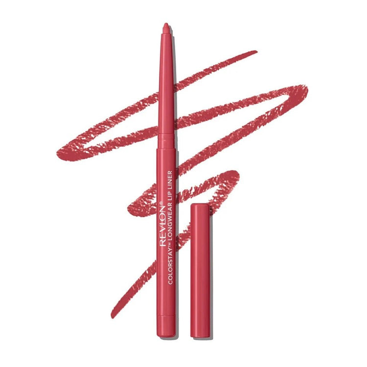 Revlon ColorStay Lip Liner Long Lasting, Built In Sharpener, 650 Pink, 0.01 oz