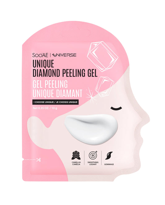 Soo'AE Unique Diamond Peeling Gel, 0.35 oz, Pack of 12