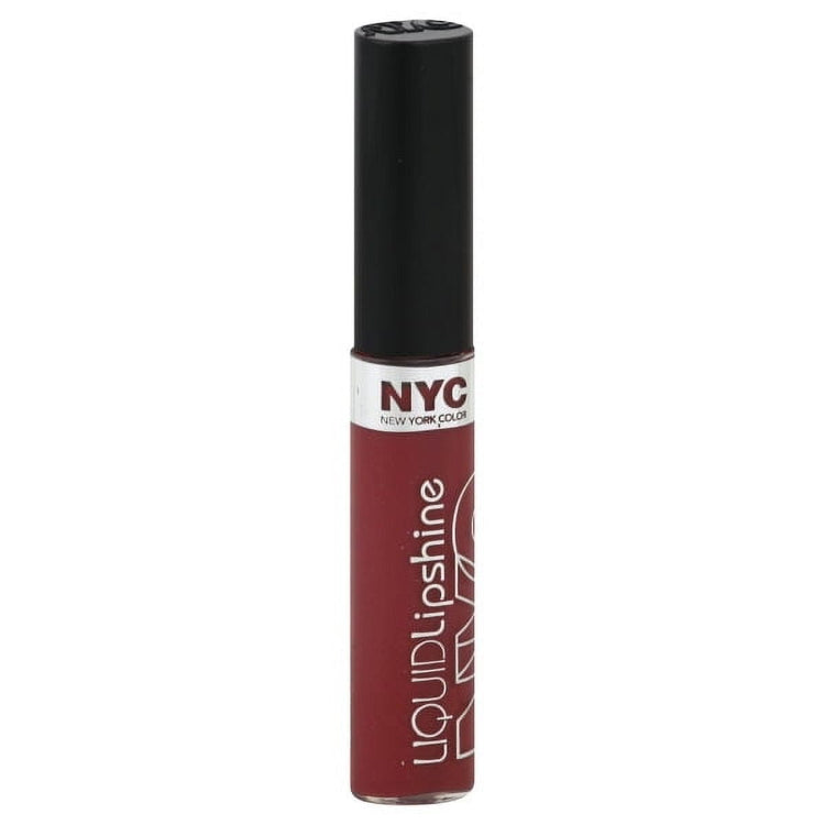 NYC Liquid Lipshine Lip Gloss 7.2ml-581 Midtown Mulberry