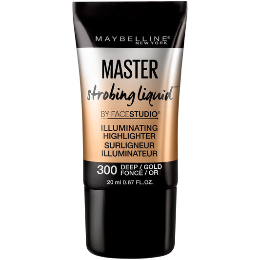 Maybelline Master Strobing Liquid Illuminating Highlighter, Deep/Gold