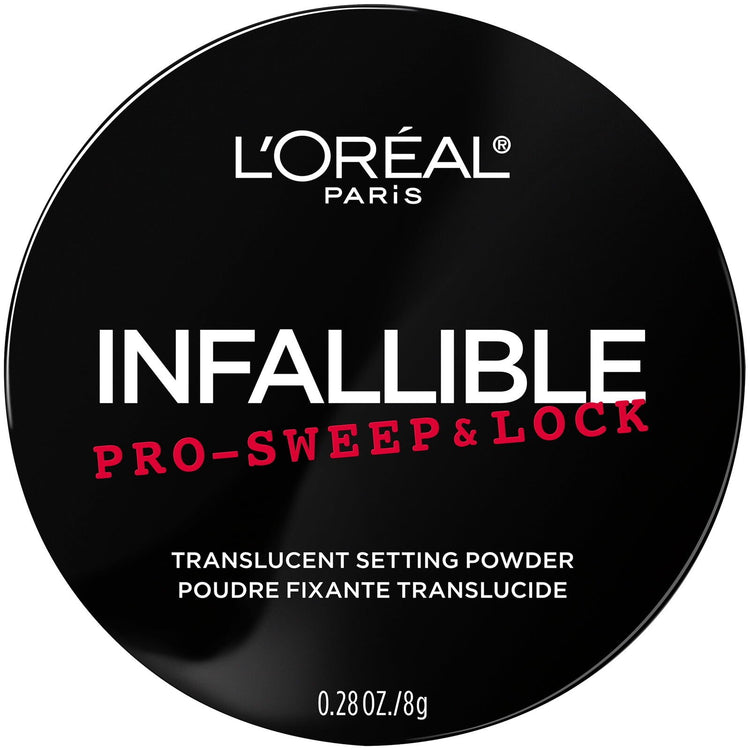 L'Oreal Paris Infallible Pro Sweep and Lock Loose Setting Powder, Translucent