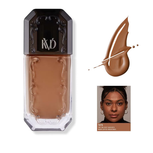 Kat Von D, KVD Beauty Good Apple Full-Coverage Transfer-Proof Serum Foundation Tan 070