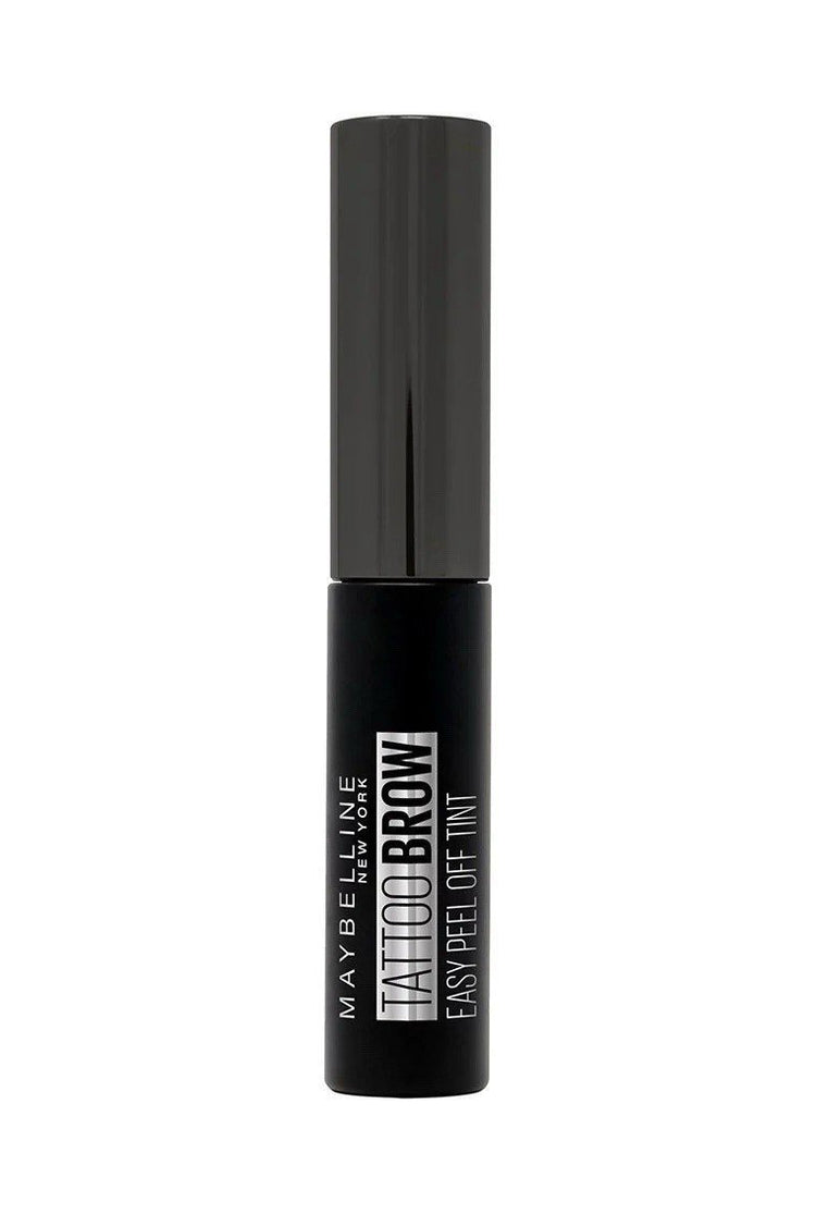 Maybelline Tattoo Brow Peel Off Semi-Permanent Eyebrow Tint - Black Brown, Pack of 2