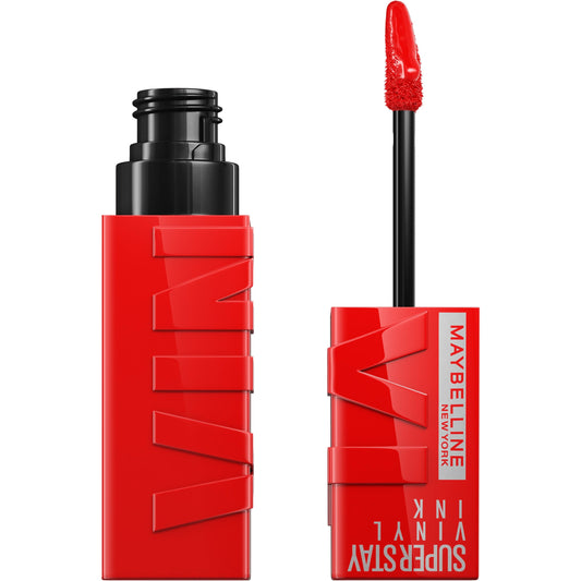 Maybelline SuperStay Vinyl Ink Liquid Lipstick, Red-Hot