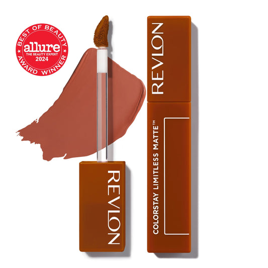 Revlon ColorStay Limitless Matte Liquid Lipstick, 24HR Wear, 004 Model Behavior, 0.17 fl oz
